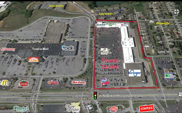 Towne Centre: US Highway 31 West, Elizabethtown, KY 42701